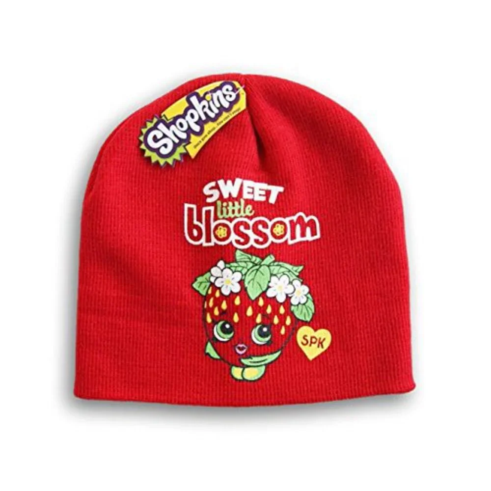 ABG Accessories Shopkins Sweet Little Blossom Red Beanie Cap